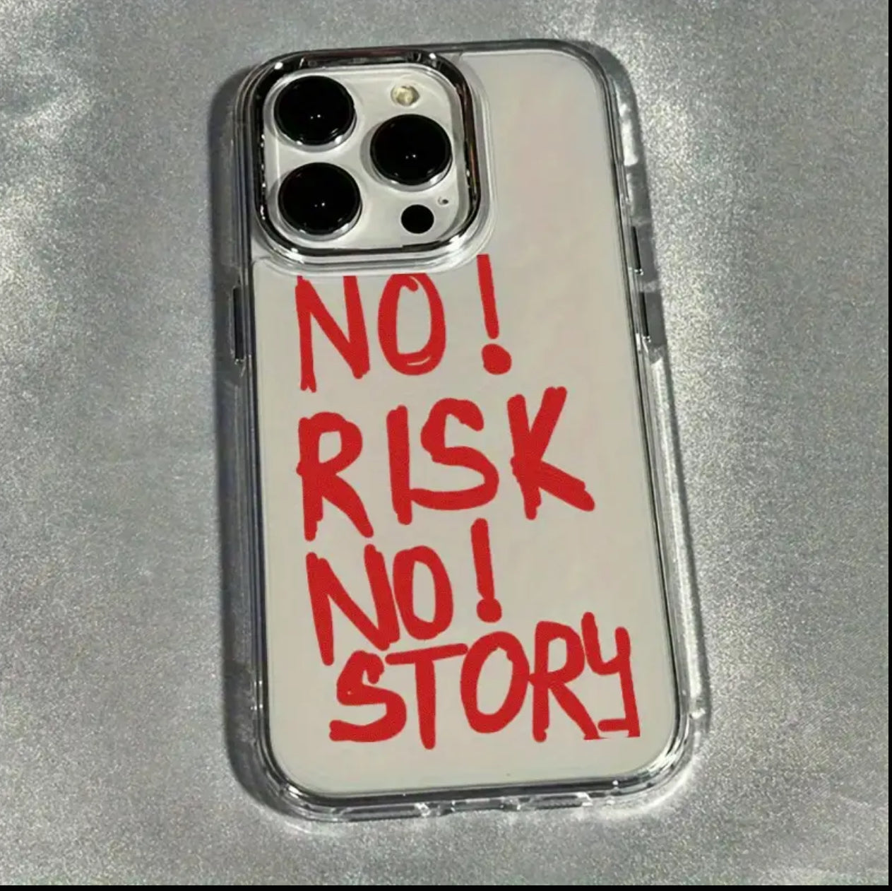 No Risk No Story Phone Case