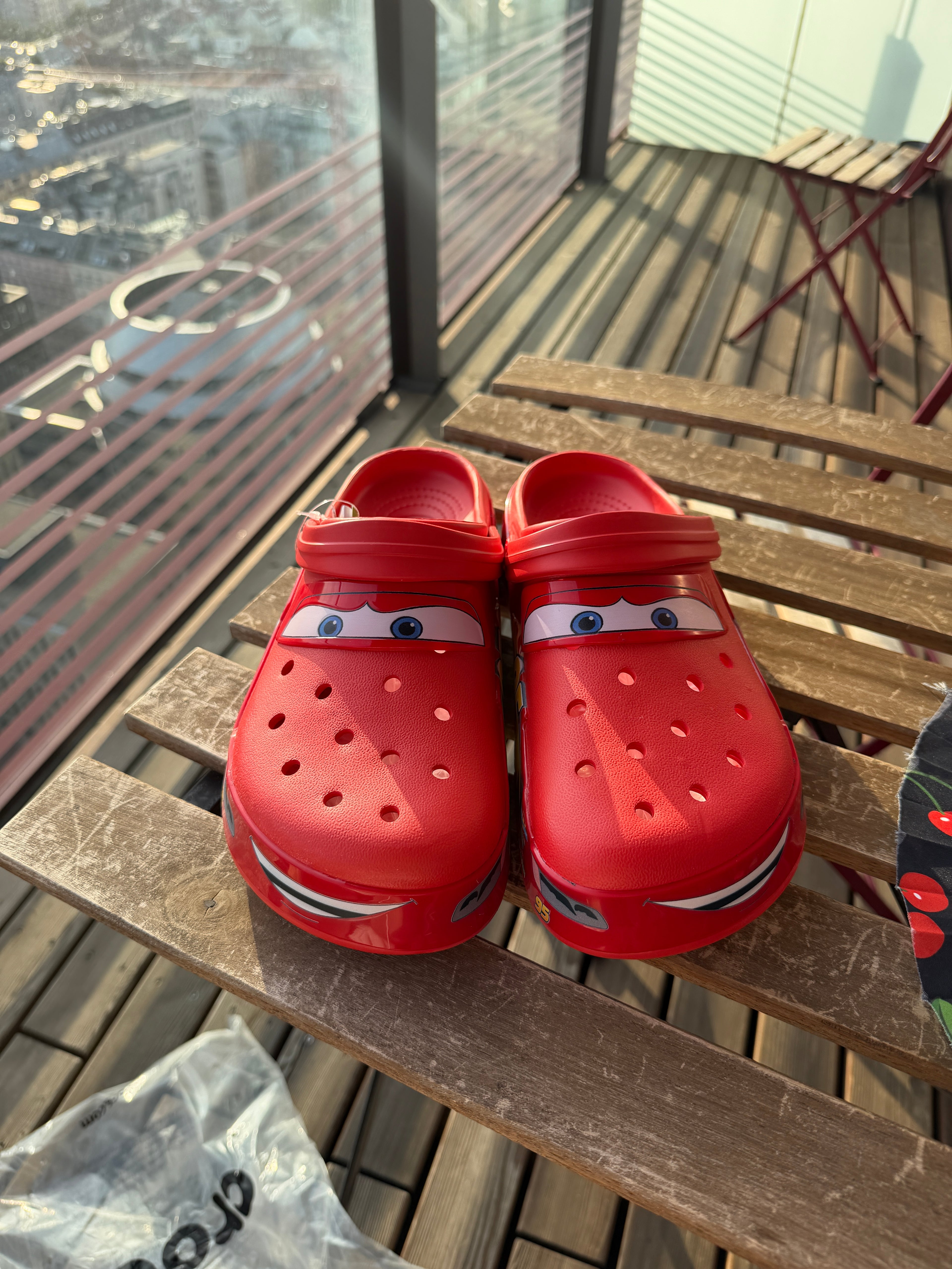 Cars Crocs – Rot ❤️🏎️