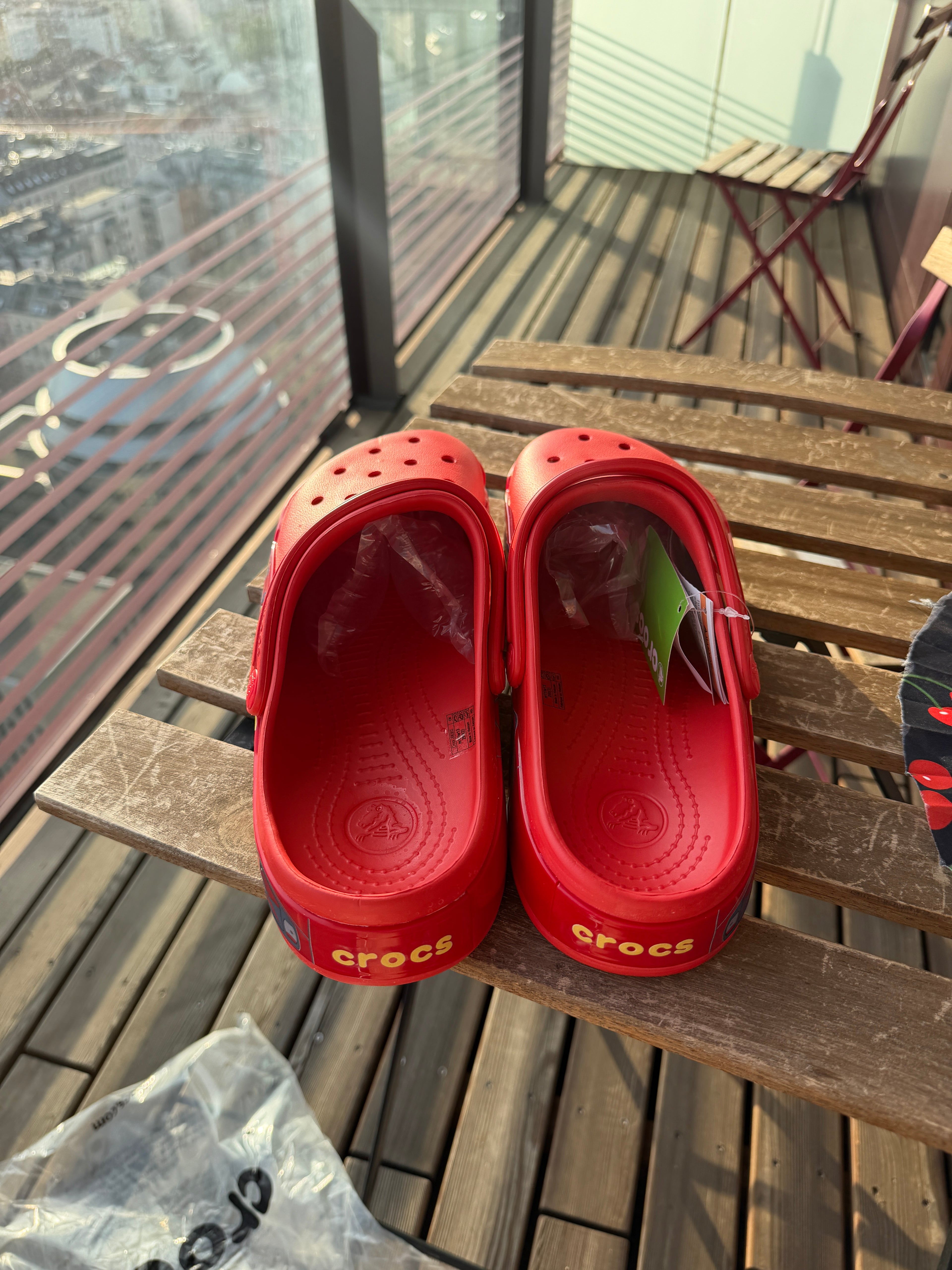 Cars Crocs – Rot ❤️🏎️