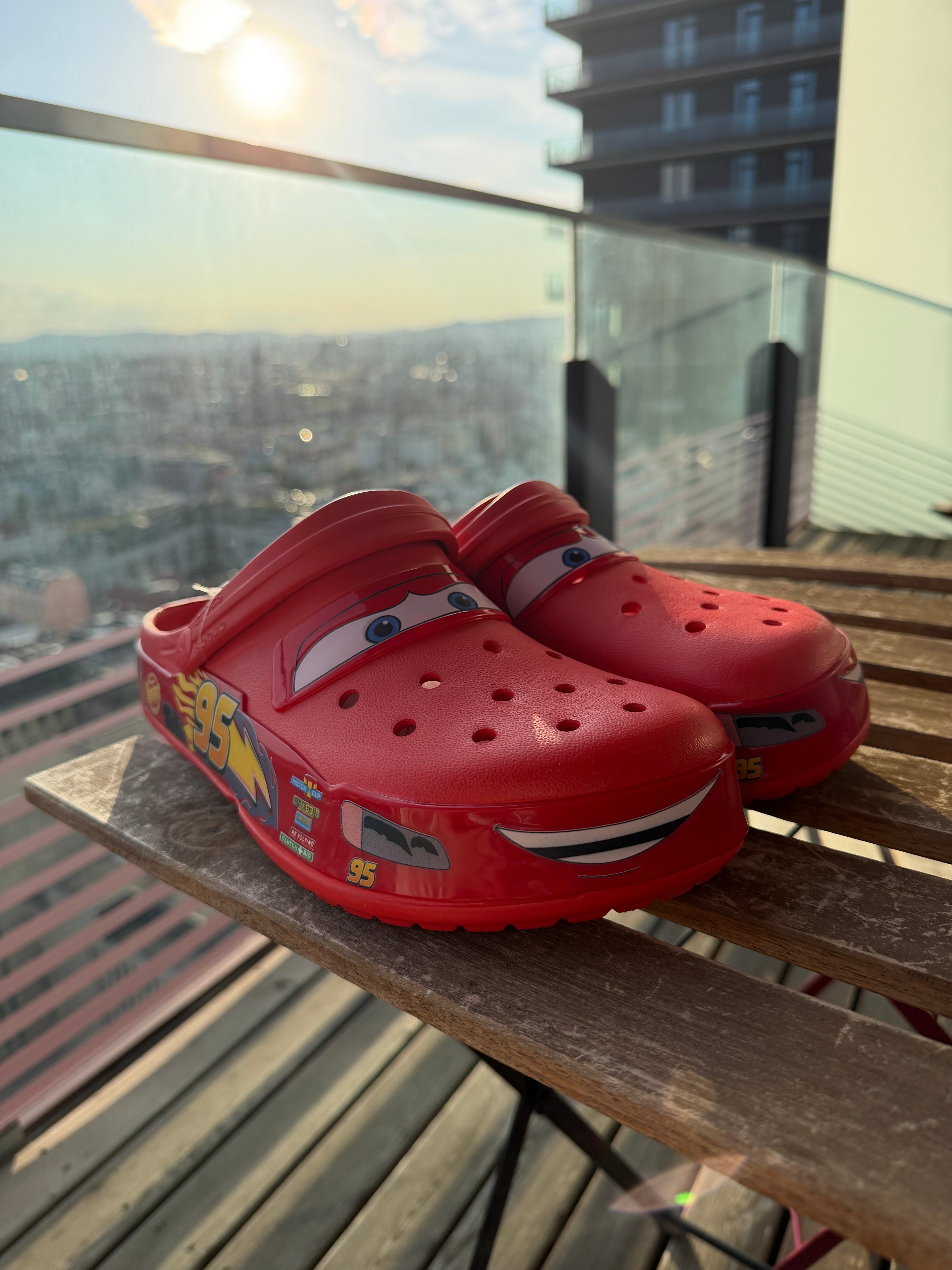 Cars Crocs – Rot ❤️🏎️