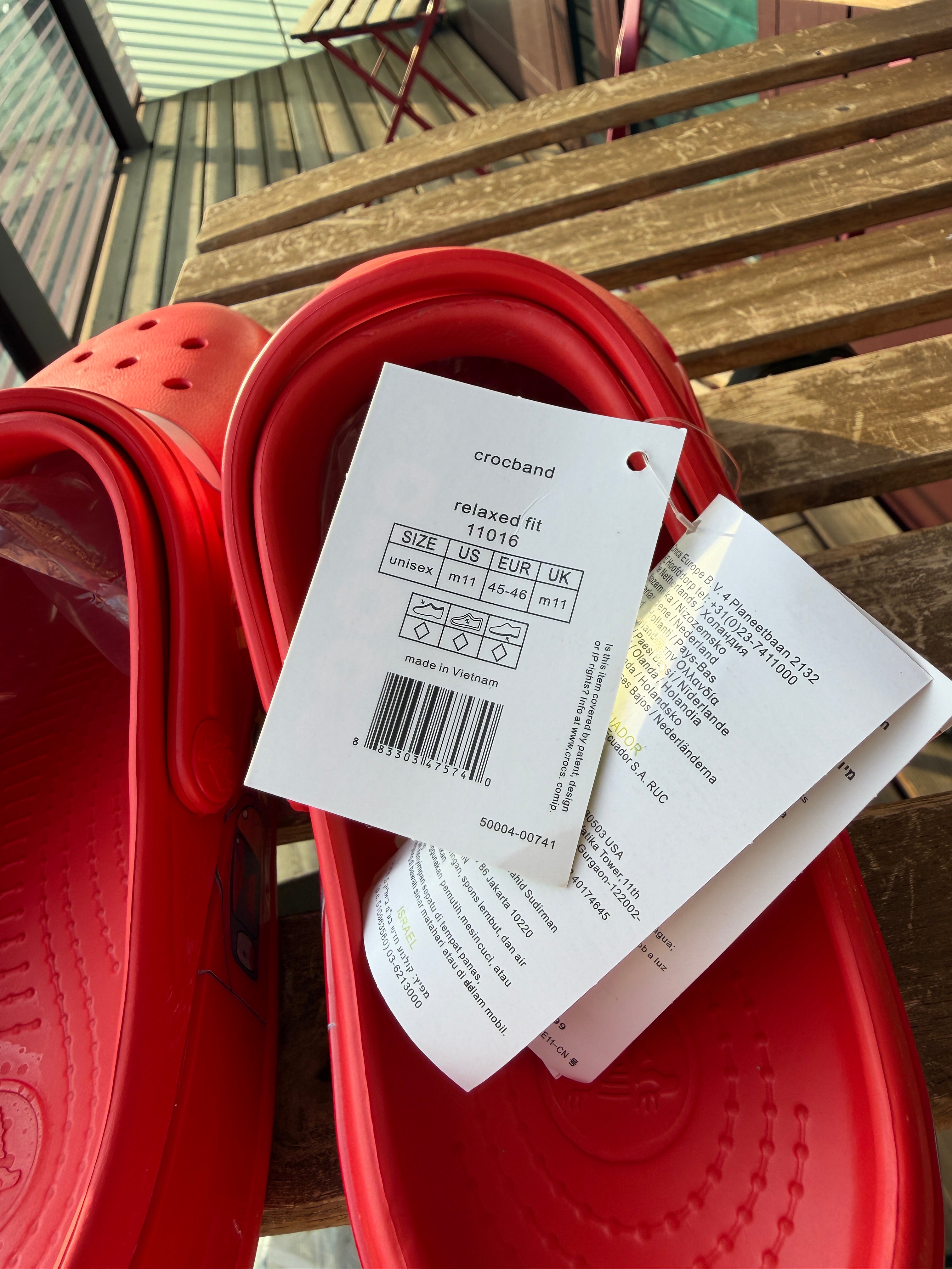 Cars Crocs – Rot ❤️🏎️